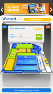 Walmart Wayfinding | mall kiosk