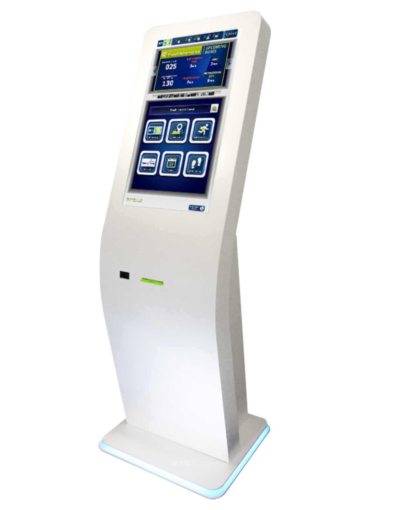 Stand-up kiosk | Qwick Media kiosk solutions